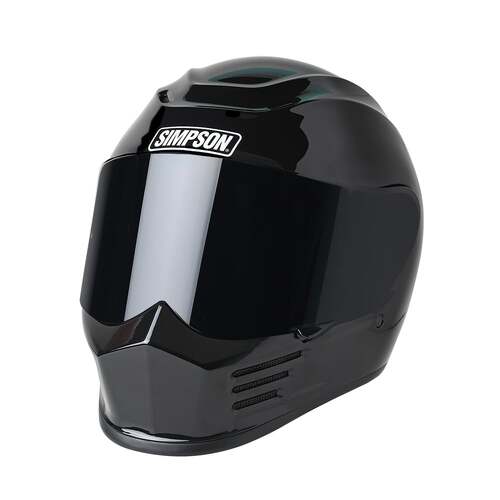 Simpson Racing Speed Bandit Motorcycle Helmet 2X Large - Black