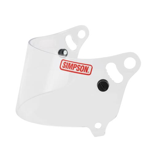 Simpson Racing Helmet Shield, Helmet Replacement Shields, Clear, Viper, Each