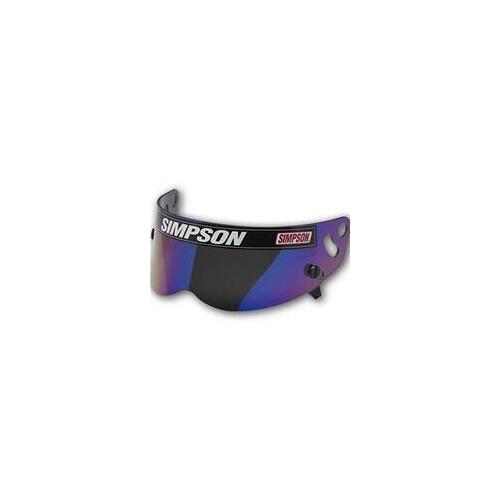 Simpson Replacement Helmet Shield, Viper Helmet, Iridium