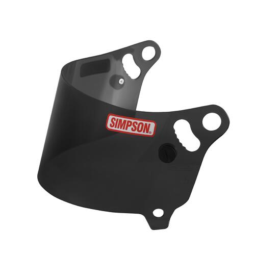 Simpson Racing Helmet Shield, Helmet Replacement Shields Smoke Youth, Youth Dark Smoke, Viper