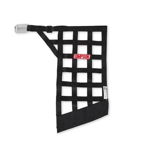 Simpson Racing Jerry Haas Window Net Ver.4, Black