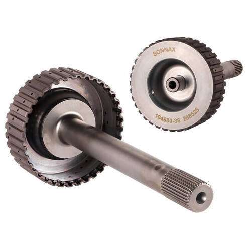 Sonnax Heavy Duty 4-5-6 Clutch Hub & Intermediate Shaft, GM 6L80 Commodore VE-VF 6L80E, 36T Clutch Hub, Each