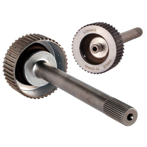 Sonnax Extreme Duty 4-5-6 Clutch Hub & Intermediate Shaft, GM 6L90 Commodore VE-VF LSA, 45-T Cl Hub Extreme, Each