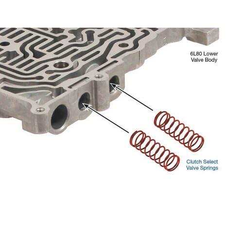 Sonnax Clutch Select Valve Spring Kit, GM 6L45/50/80/90 '10-Earlier, Each