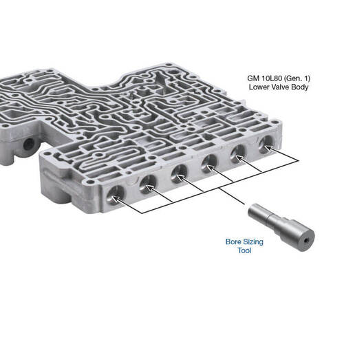 Sonnax Clutch Control Valve Bore Sizing Tool, Ford, 10L60/80/90, 10R140/60/80/90, Each