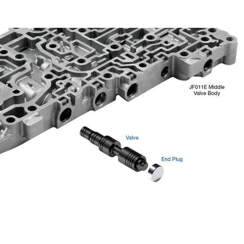 Sonnax Oversized Secondary Pulley Control Valve Kit, Jatco/Nissan JF011E (Re0F10A), Each