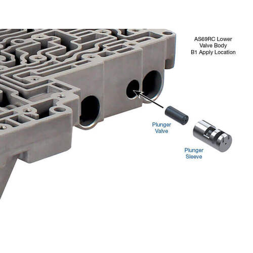 Sonnax B1/B2 Apply Control Plunger Valve Kit, Aisin Seiki, AS66RC, As68Rc, Each