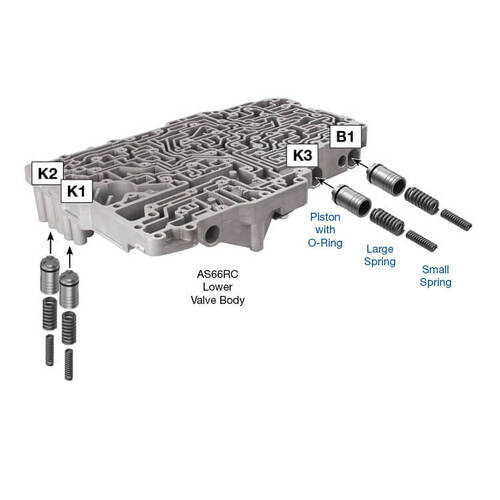 Sonnax B1, B2, K1, K2, K3 Accumulator Piston Kit, Aisin Seiki, AS66RC, AS69RC, Each