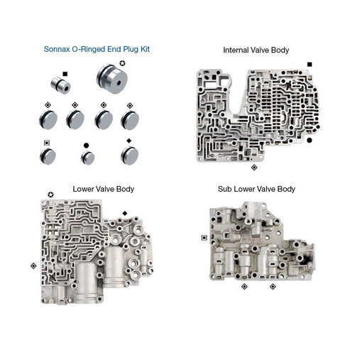 Sonnax O-Ringed End Plug Kit, JF506E, Each