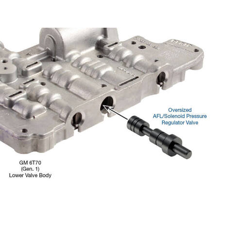 Sonnax Oversized Afl/Solenoid Pressure Regulator Valve, Ford, 6T70/75 Gen I, 6F50/6F55, Each