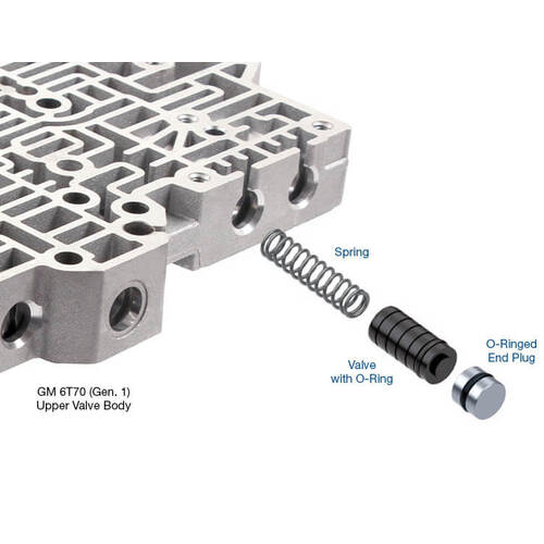 Sonnax Isolator Valve Kit, Ford, 6F50/55, 6T70/75 Gen I, Ii, Each