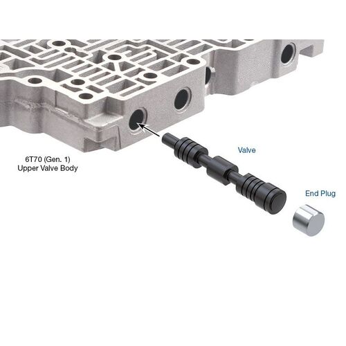 Sonnax Oversized 3-5-R Clutch Regulator Valve Kit, Ford, 6F50/55, 6T70/75 (Gen 1) 1.35, Each