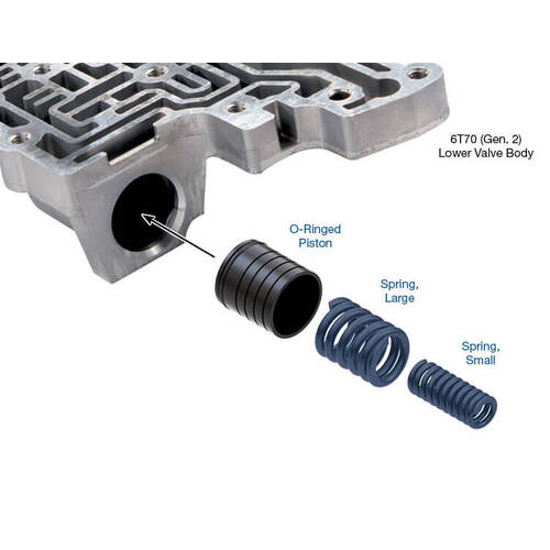 Sonnax 4-5-6 Accumulator Piston Kit, GM, 6T70/75/80 (Gen 2), Each