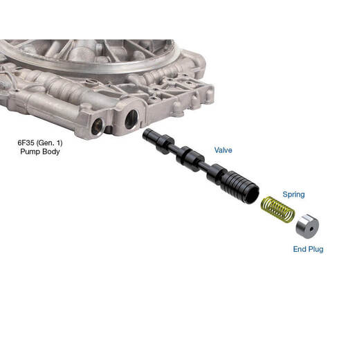 Sonnax Oversized Pressure Regulator Valve Kit, Ford, 6F35 (Gen. 1 & 2), Each