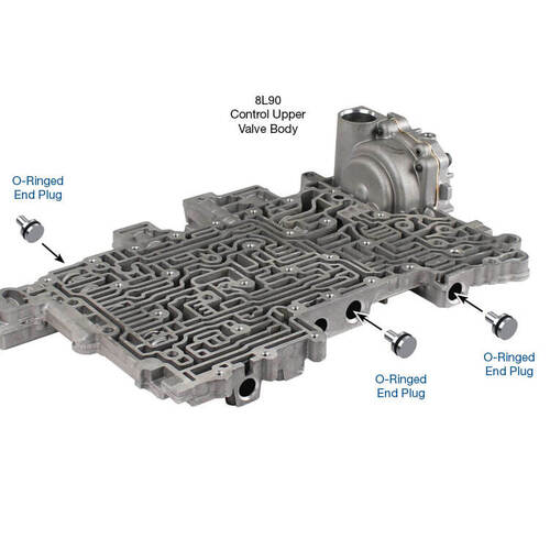 Sonnax O-Ringed End Plug Kit, GM, 8L45, 8L90, Each