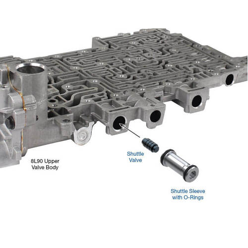 Sonnax Valve Kit, O-Ringed Shuttle, 8L45, 8L90