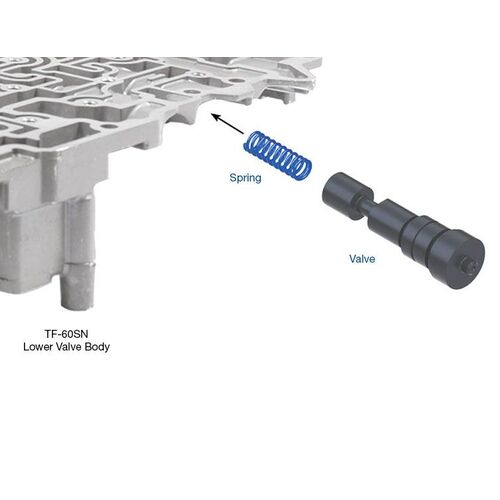 Sonnax Oversized B1 Clutch Control Valve Kit, Aisin Aw, Tf-60Sn, 6F21Wa, 09G, 09K 09M, Each