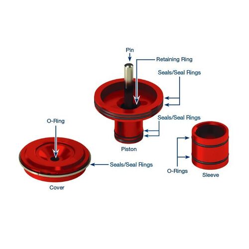 Sonnax 2Nd Gear Super Hold Servo Kit, Chrysler, 46Re, 46RH, 47RE, 47RH, 48RE, A727, Each