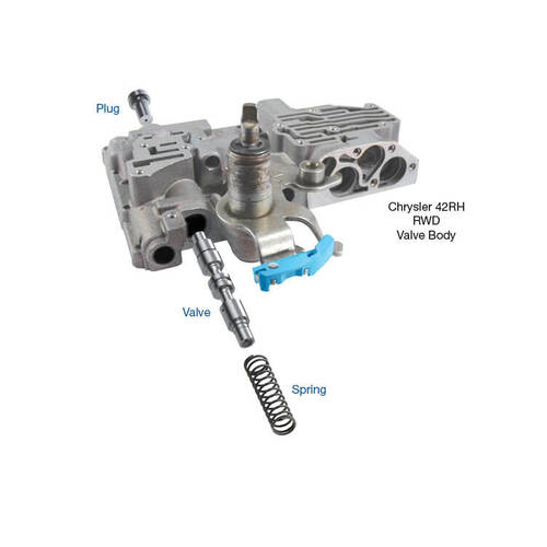 Sonnax Oversized Lube Regulated Pressure Regulator Valve Kit, Chrysler, Chrysler Rwd '78-Later, Each