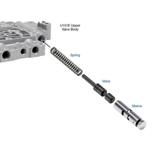 Sonnax Solenoid Modulator Valve Kit, U151E, U151F, U25Oe, Each