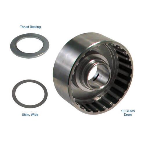 Sonnax Industries 10-Clutch Drum with Bearing, Powerglide, Each