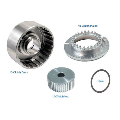 Sonnax 10-Clutch Drum, Hub & Piston Kit, GM, Powerglide, Each