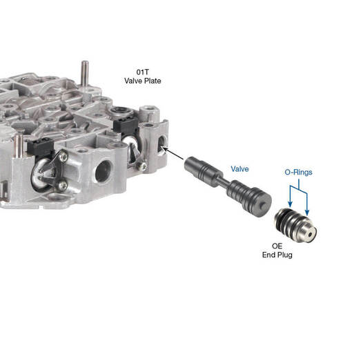 Sonnax Oversized Clutch Control (Ksv) Valve Kit, Audi 01T, Each