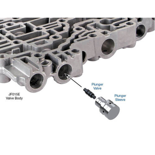 Sonnax Torque Converter Lube Regulator Plunger Valve Kit, Jatco/Nissan JF015E (Reof11A), Each