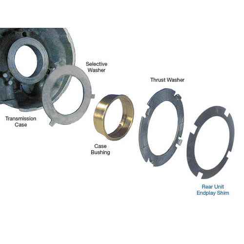 Sonnax Rear Unit Endplay Shim, GM, Th400, Th425, 4L80-E, 4L85-E
