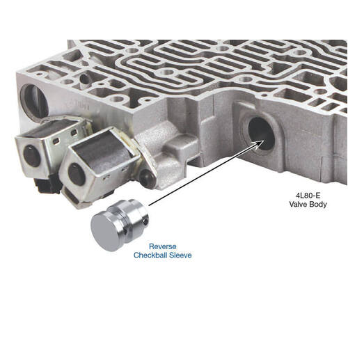 Sonnax Reverse Checkball Sleeve, GM, 4L80E & 4L85E, '95-Later