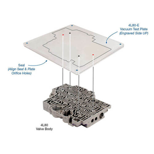 Sonnax Vacuum Test Plate Kit Seal, GM, 4L80E, 4L85E, Each
