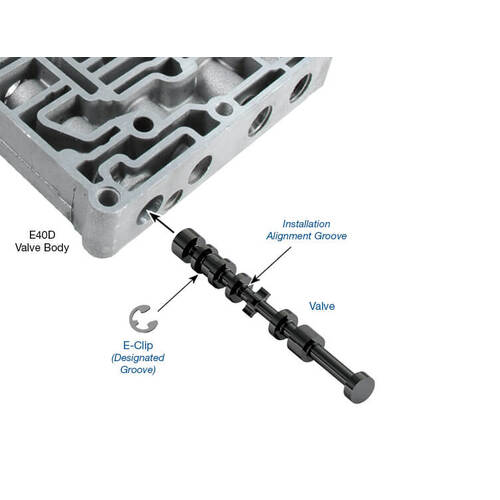 Sonnax Oversized Manual Valve Kit, Ford 4R100, E4Od, Each