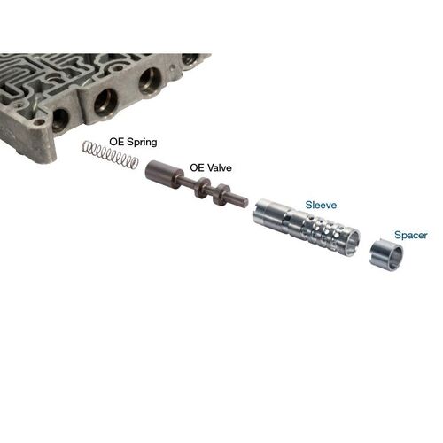Sonnax Tcc Modulator Sleeve Kit, Ford, 4R44E, 4R55E, 5R44E, 5R55E, Each
