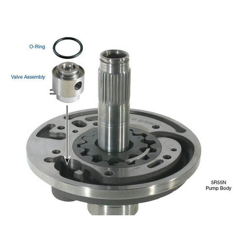 Sonnax Pump Flow Control Valve Kit, Ford, 5R55N, 5R55S, 5R55W, Each