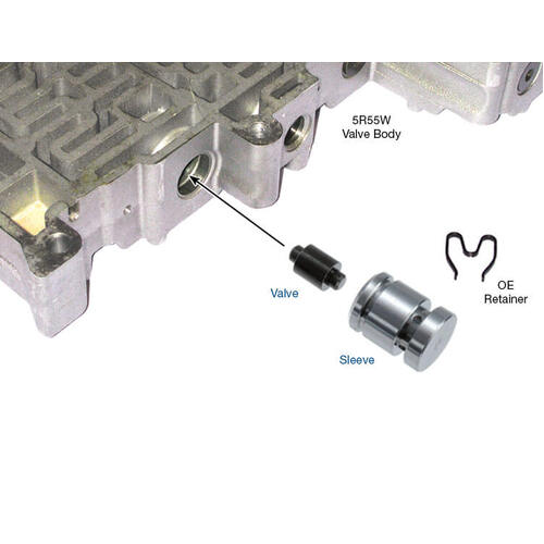Sonnax Tcc Modulator Plunger Valve Kit, Ford, 5R55S/W, Each
