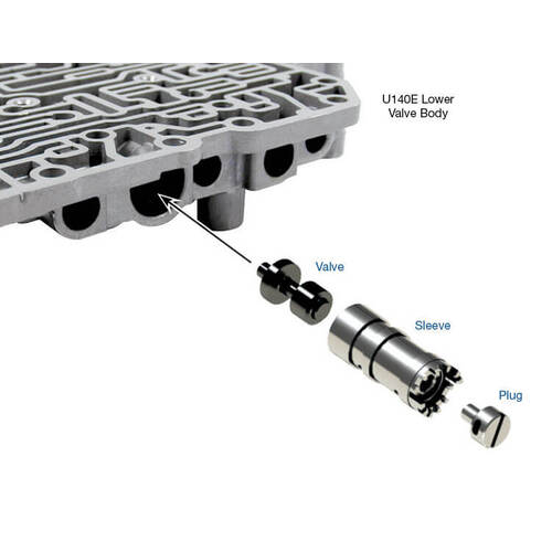 Sonnax Boost Valve Kit, U140E, U140F, U240E, U241E, Each