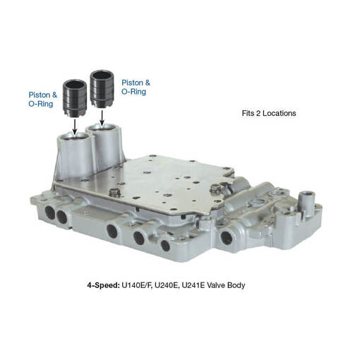 Sonnax Accumulator Piston Kit, U140, U240, U150, U250, A750, A760, Each