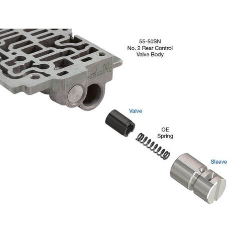 Sonnax Lockup Control Valve Kit, Aisin Aw, Aw55-50Sn, Aw55-51Sn, Each