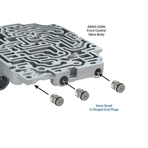 Sonnax O-Ringed End Plug Kit, Aisin Aw, Aw55-50Sn., Aw55-51Sn, Each