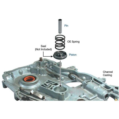 Sonnax Accumulator Piston Kit, GM, 3T40 (Th125C), Each