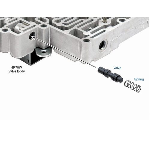 Sonnax Oversized Solenoid Regulator Valve Kit, Ford, AODe, 4R70E/W, 4R75E/W, Each