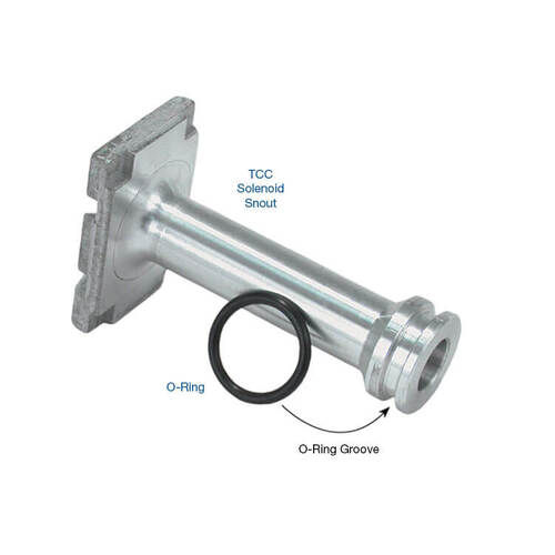 Sonnax Tcc Solenoid Snout Kit, GM, 4L60, 4L60-E '96-Earlier, Each