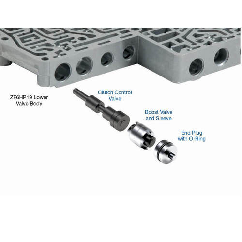 Sonnax Oversized Clutch A Control Valve Kit, Ford, ZF6Hp19/26/32, 6R60/75/80/100, Each