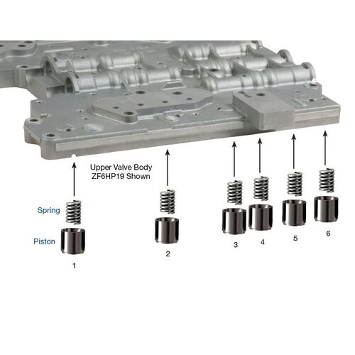 Sonnax Accumulator Piston Kit, Chrysler, 845Re, ZF6, ZF8, 6R, 6F35, Cft30, Each