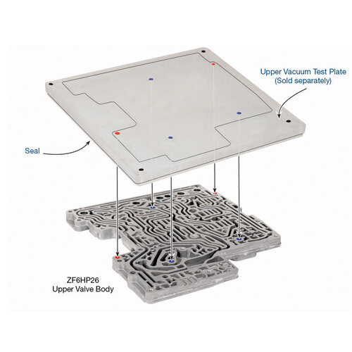 Sonnax Vacuum Test Plate Kit Seal, Ford, ZF6 Gen I, 6R60/80 -Uppr Plate, Each