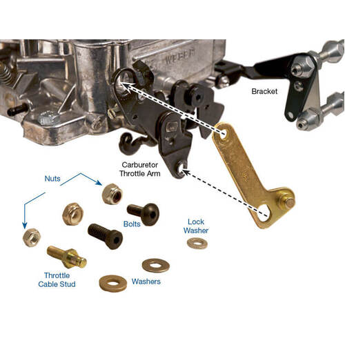Sonnax Carburetor Tv Linkage Corrector Kit, Th200, 200-4R, Th200C, 4L60, AOD, Each
