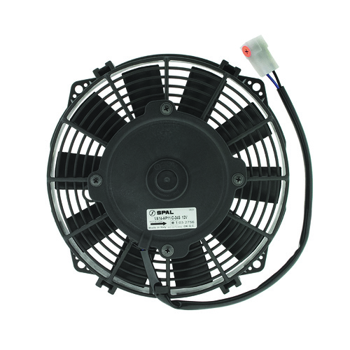 SPAL FAN 8in. STRAIGHT 12V PUSHER, AIRFLOW 690m3 h 6.7 AMPS