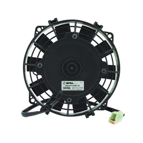 SPAL FAN 6.5in. STRAIGHT BLADE PULLER, AIRFLOW 550m3 h 6.3 AMPS