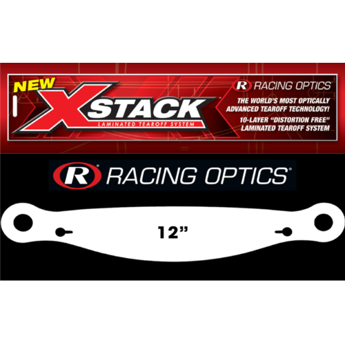 Stilo Helmet Tear-Offs, ST5 without Zylon Panel, 2 mm, Clear, Pack of 30, Racing OPT ST5 Large Tall