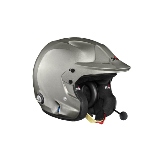 Stilo Helmet, VENTI4 Trophy Plus Titanium SA25 8859, 64, Adult 3X-Large (64 cm), FIA 8859-2024 & Sne
